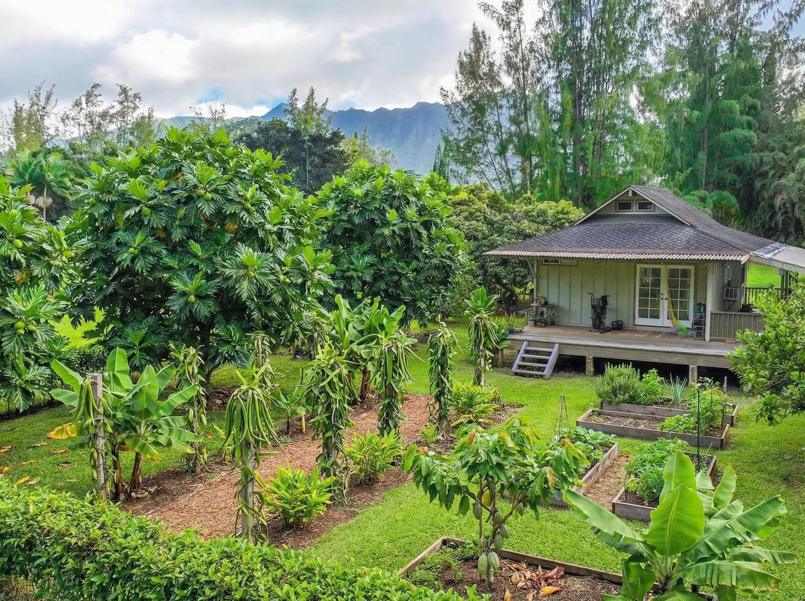 Vision: Guesthouse garden