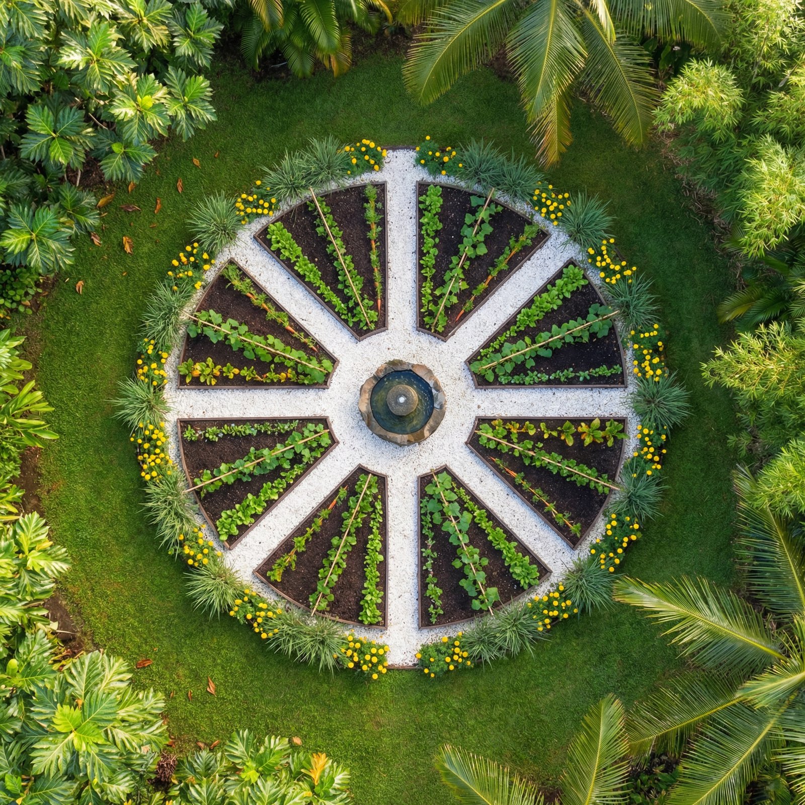 Vision: Market mandala overhead